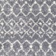 Maroc Shag Mrs-2308 Medium Gray Rug in Various Sizes Supply