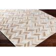 Santa Cruz Indoor Outdoor Tan Rug in Various Sizes For Sale