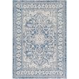 Eagean Indoor Outdoor Navy Rug in Various Sizes For Sale