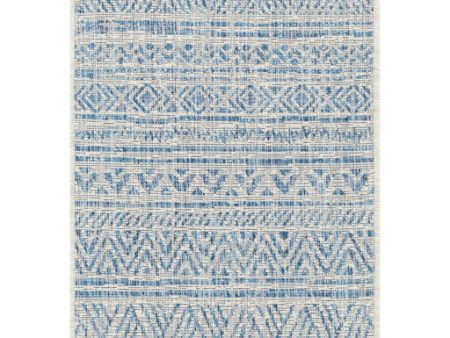 Eagean Indoor Outdoor Denim Rug in Various Sizes Cheap