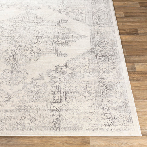 Roma Rom-2322 White Rug in Various Sizes Discount