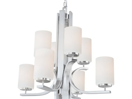 Art Deco Pendenza Glass Silver Indoor Lighting Discount