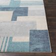 City Cit-2343 Aqua Rug in Various Sizes Discount