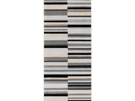 City Cit-2327 Light Gray Rug in Various Sizes For Sale