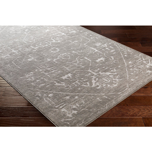 Florence Fro-2308 Medium Gray Rug in Various Sizes Discount