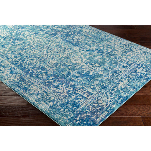 Harput Hap-1023 Teal Rug in Various Sizes Online now