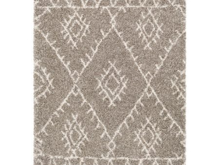 Serengeti Shag Taupe Rug in Various Sizes Online Hot Sale