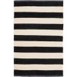 Picnic Indoor Outdoor Pvc Black Rug in Various Sizes Fashion