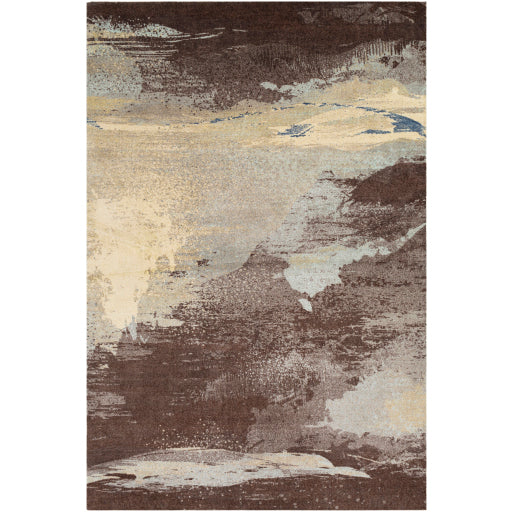 Felicity Dark Brown Rug in Various Sizes Hot on Sale