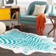 Rusak Acrylic Aqua Rug 5 W x 6 6 L Sale