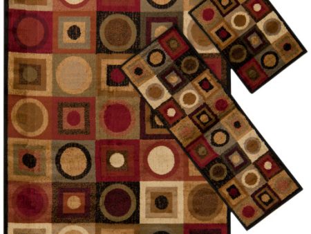 Midtown 3pc Olefin Rug Online Hot Sale