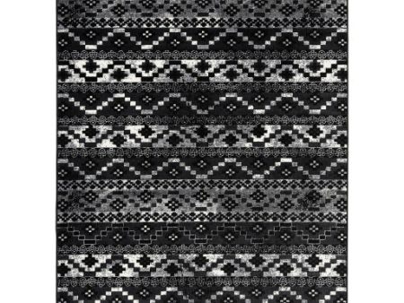 Mumbai Black Rug in Various Sizes Online