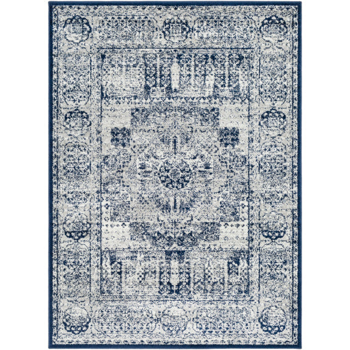 Seville Sev-2306 Dark Blue Rug in Various Sizes For Discount