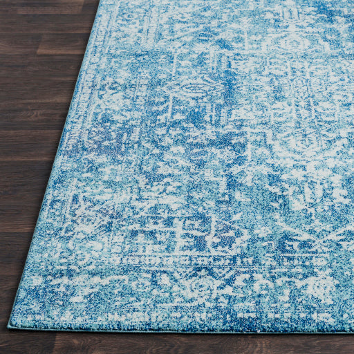 Harput Hap-1023 Teal Rug in Various Sizes Online now