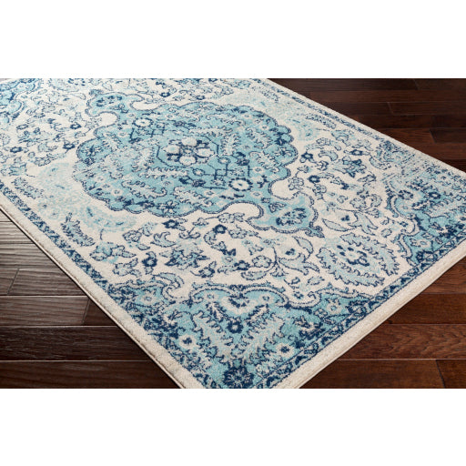 Sunderland Aqua Rug in Various Sizes on Sale