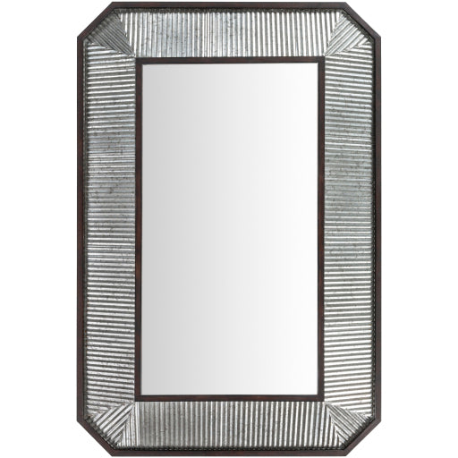 Indra Metal Silver Mirror 3 0 H x 2 0 W Cheap