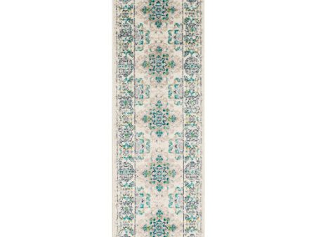 Paramount Par-1099 Teal Rug in Various Sizes on Sale