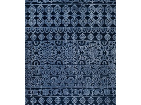 Dantel Navy Rug in Various Sizes Cheap