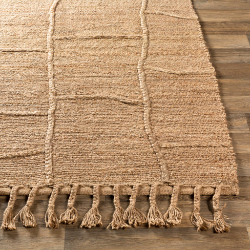 Saba Jute Wheat Rug in Various Sizes For Cheap