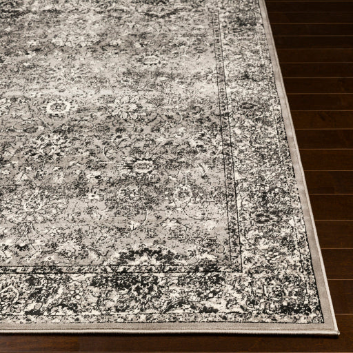 Mumbai Mum-2307 Medium Gray Rug in Various Sizes For Sale