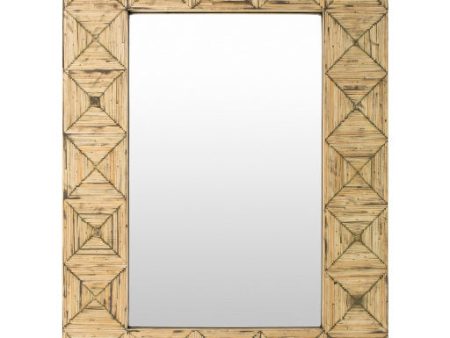 Ilene Natural Mirror 3 0 H x 2 2 W Fashion