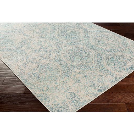 City Light Cyl-2319 Aqua Rug in Various Sizes For Cheap