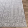 Roma Rom-2327 Medium Gray Rug in Various Sizes Cheap