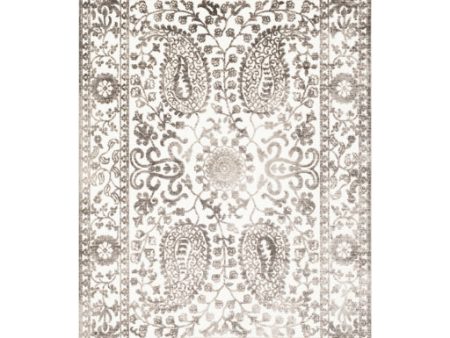 Dantel White Rug in Various Sizes Fashion