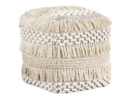 Boho 100% Cotton White Decorative Accessory Discount