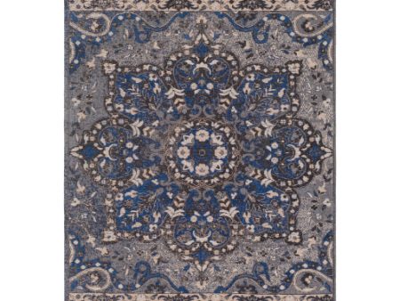 Amsterdam Chenille-polyester Rug in Various Sizes For Sale