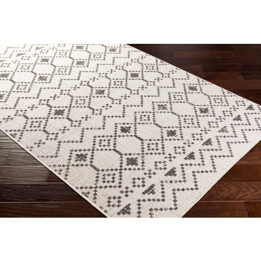 Eagean Indoor Outdoor White Rug in Various Sizes Supply