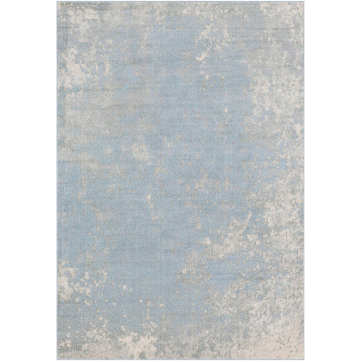 Aberdine Pale Blue Rug in Various Sizes Cheap