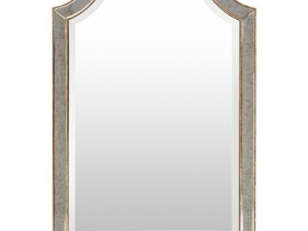 Oleander Gold Mirror 4 0 H x 2 8 W Online Hot Sale