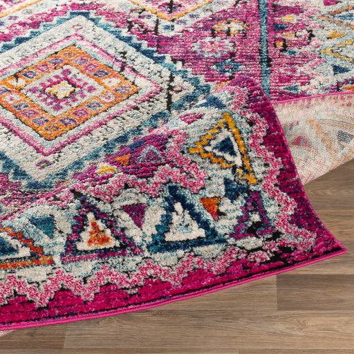 Dersim Bright Pink Rug in Various Sizes For Discount