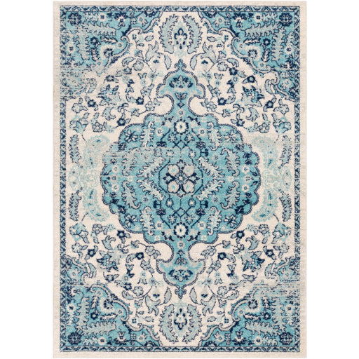 Sunderland Aqua Rug in Various Sizes on Sale