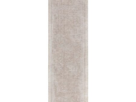 Silk Route Viscose Taupe Rug in Various Sizes Online