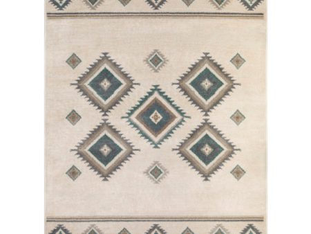 Oslo Osl-2306 Teal Rug in Various Sizes on Sale