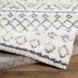 Maroc Shag White Rug in Various Sizes Fashion