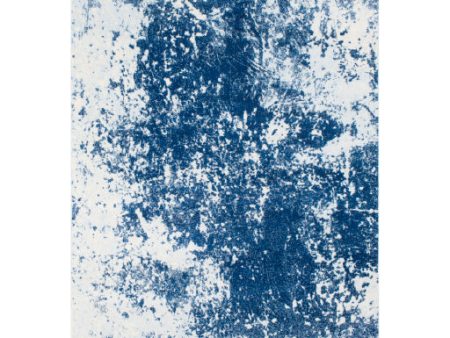 Aberdine Bright Blue Rug in Various Sizes Online Sale