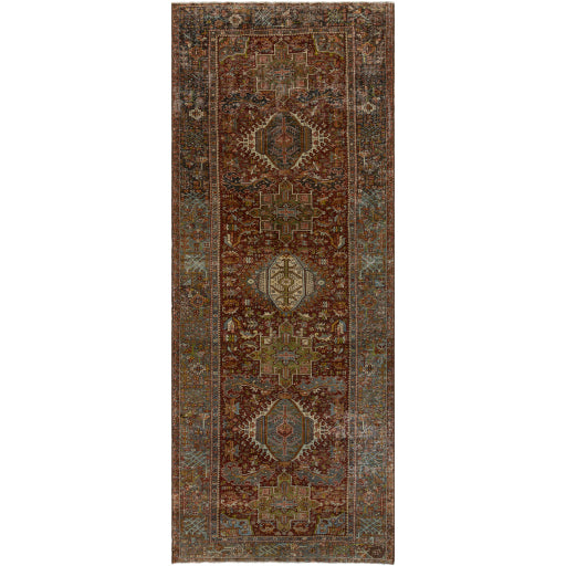 One Of A Kind 4 10 W x 12 5 L Wool Rug Fashion