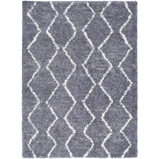 Maroc Shag Mrs-2306 Medium Gray Rug in Various Sizes For Discount