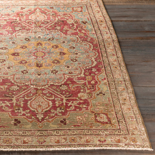 One Of A Kind 4 1 W x 5 11 L Wool Rug Cheap