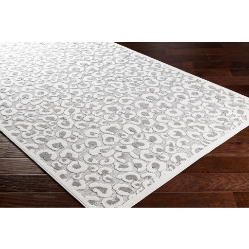 Greenwich Gwc-2313 Indoor Outdoor Cream Rug in Various Sizes For Sale