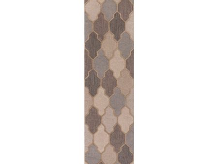 Pollack Wool Khaki Rug in Various Sizes Discount