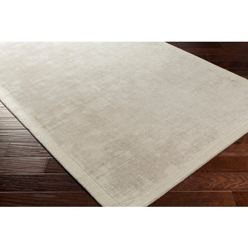 Silk Route Viscose Taupe Rug in Various Sizes Online