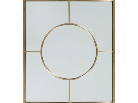 Beckett Metal Gold Mirror 3 11 H x 2 8 W Hot on Sale