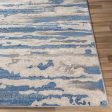 Monaco Moc-2312 Bright Blue Rug in Various Sizes For Discount