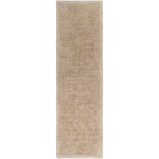 Silk Route Viscose Khaki Rug in Various Sizes Supply