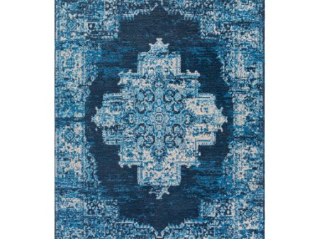 Amsterdam Ams-1024 Chenille-polyester Navy Rug in Various Sizes on Sale