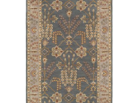 Middleton Wool Teal Rug in Various Sizes Online